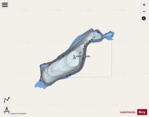 North Duti Lake depth contour Map - i-Boating App - Streets