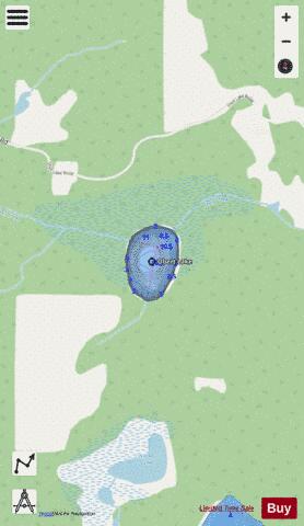 Obert Lake depth contour Map - i-Boating App - Streets