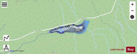 Rosseau Lake depth contour Map - i-Boating App - Streets