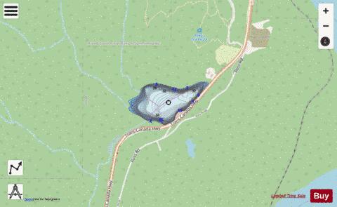 Schkam Lake depth contour Map - i-Boating App - Streets
