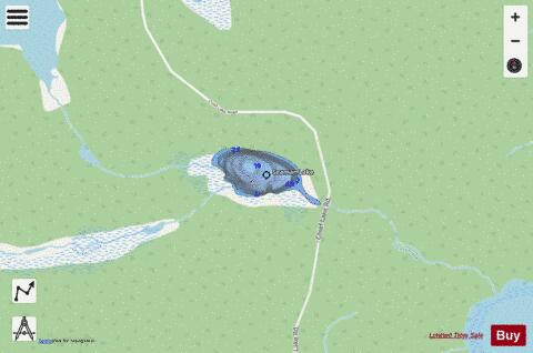 Seaman Lake depth contour Map - i-Boating App - Streets