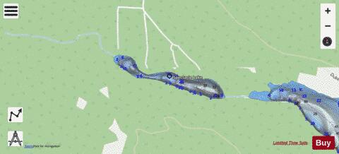Balkwill Lake depth contour Map - i-Boating App - Streets