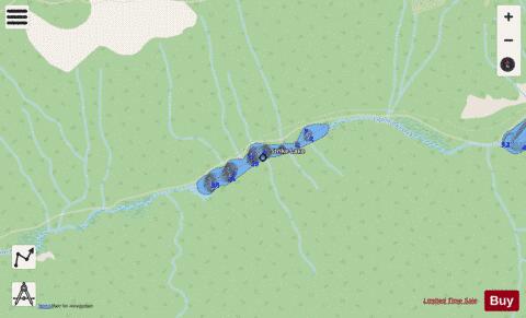 Strike (Lightning #3) Lake depth contour Map - i-Boating App - Streets