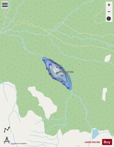 Wedgwood Lake depth contour Map - i-Boating App - Streets