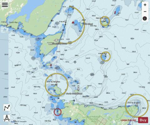 Cape Hurd to\a Lonely Island Marine Chart - Nautical Charts App - Streets