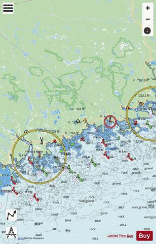 Barren Island to/a Taylors Head Marine Chart - Nautical Charts App - Streets