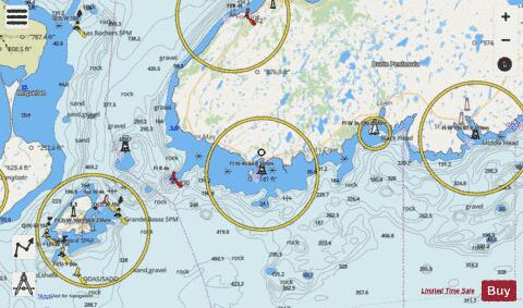 Burin Pennisula to Sainte-Pierre Marine Chart - Nautical Charts App - Streets