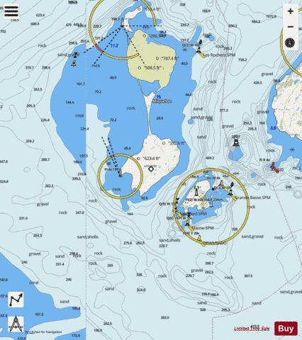 Saint-Pierre and Miquelon (France) Marine Chart - Nautical Charts App - Streets