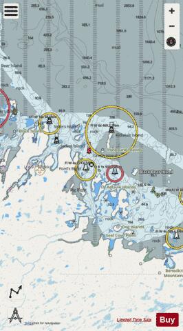 Dog Islands to/a Cape Makkovik Marine Chart - Nautical Charts App - Streets