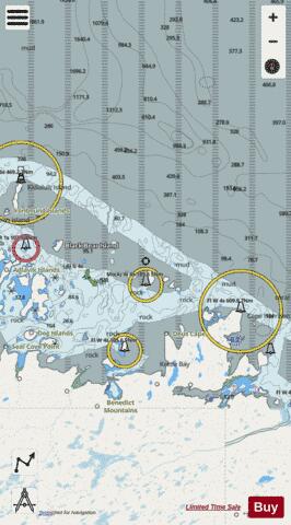 Cape Harrison to Dog Islands Marine Chart - Nautical Charts App - Streets