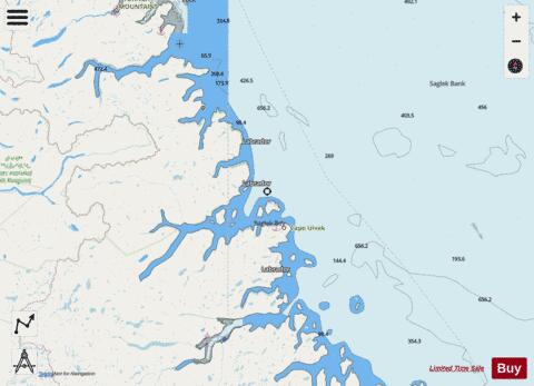 Hare Islands to/a North Head Marine Chart - Nautical Charts App - Streets