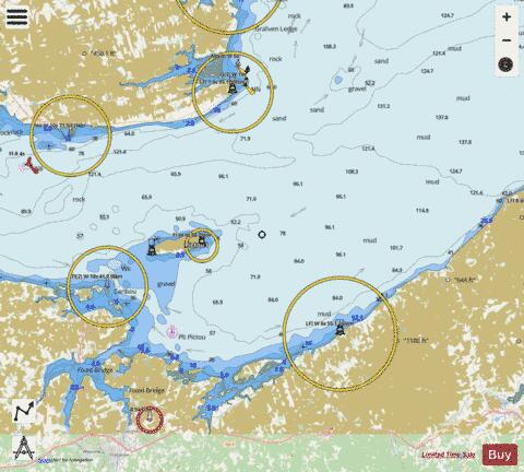 Cape George to/\xE0 Pictou Marine Chart - Nautical Charts App - Streets