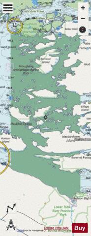 Broughton Strait (Part 2 of 2) Marine Chart - Nautical Charts App - Streets