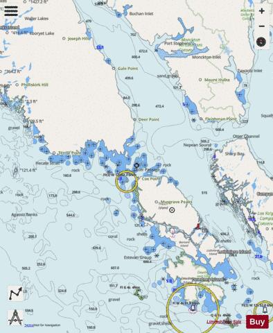 CA_CA471139 Marine Chart - Nautical Charts App - Streets