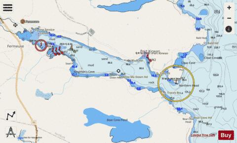 Fermeuse Harbour Marine Chart - Nautical Charts App - Streets