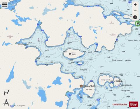 Niger Sound Marine Chart - Nautical Charts App - Streets