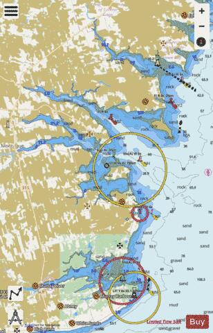 Murray Harbour to/\xE0 Boughton Bay Marine Chart - Nautical Charts App - Streets