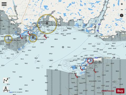 Burgeo and Ramea Islands Marine Chart - Nautical Charts App - Streets