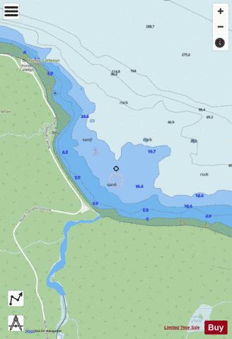 Pointe Carleton Marine Chart - Nautical Charts App - Streets