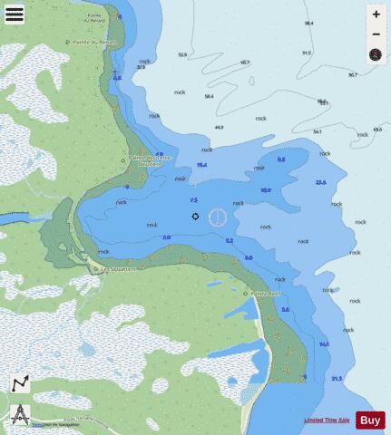 Baie du Renard - \xCEle d'Anticosti Marine Chart - Nautical Charts App - Streets