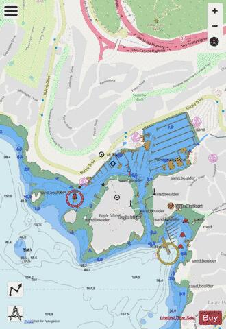 Fishermans Cove Marine Chart - Nautical Charts App - Streets