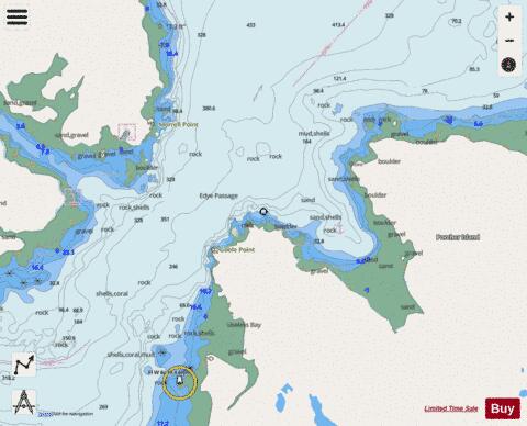 Refuge Bay Marine Chart - Nautical Charts App - Streets