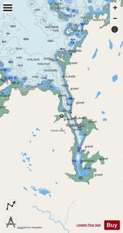Hunt Inlet Marine Chart - Nautical Charts App - Streets