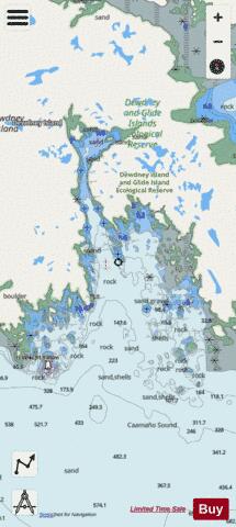 Gillen Harbour Marine Chart - Nautical Charts App - Streets