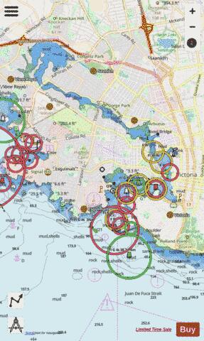 Victoria Harbour Marine Chart - Nautical Charts App - Streets