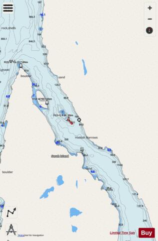 Hiekish Narrows Marine Chart - Nautical Charts App - Streets