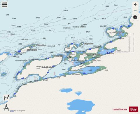 Prideaux Haven Marine Chart - Nautical Charts App - Streets