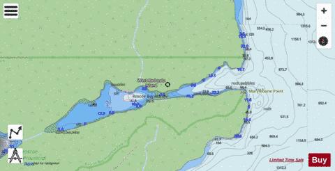 Roscoe Bay Marine Chart - Nautical Charts App - Streets