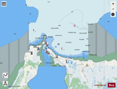 Churchill Harbour Marine Chart - Nautical Charts App - Streets