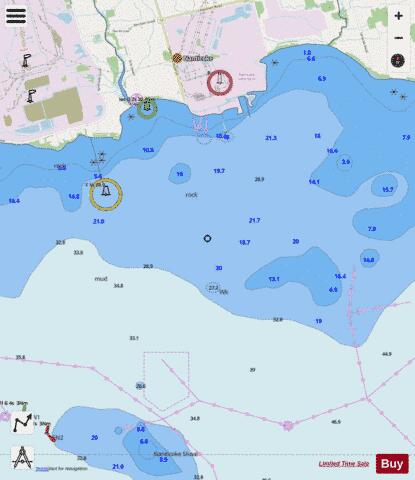 Nanticoke Harbour Marine Chart - Nautical Charts App - Streets