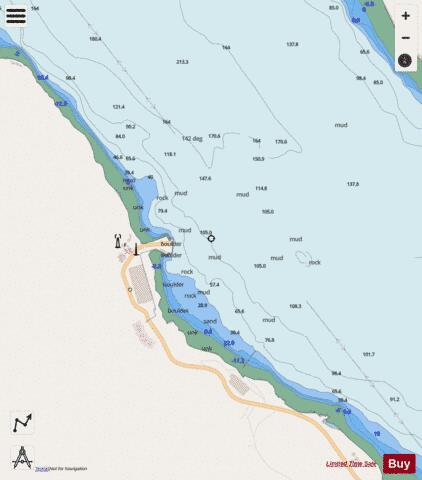 Falconbridge Wharf Marine Chart - Nautical Charts App - Streets