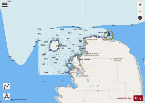 Quaqtaq Marine Chart - Nautical Charts App - Streets