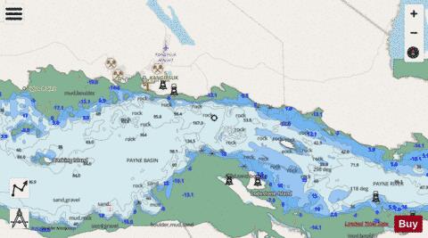 Kangirsuk Marine Chart - Nautical Charts App - Streets
