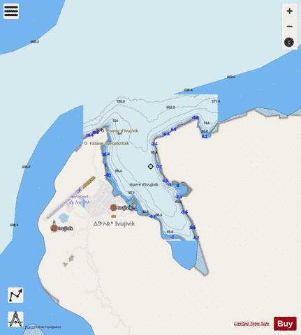 Ivujivik Marine Chart - Nautical Charts App - Streets