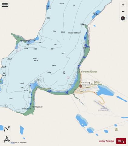Kangiqsujuaq Marine Chart - Nautical Charts App - Streets