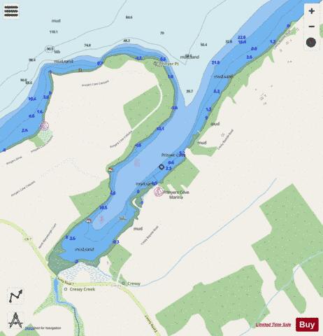 CA_CA573479 Marine Chart - Nautical Charts App - Streets