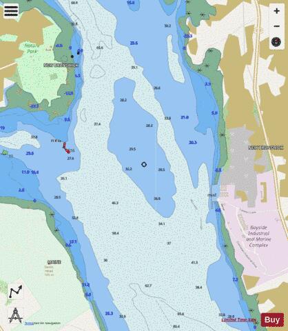 Todd's Point Marine Chart - Nautical Charts App - Streets