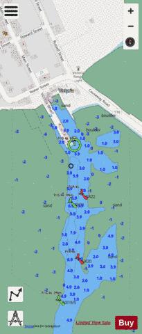 Victoria Wharf Marine Chart - Nautical Charts App - Streets