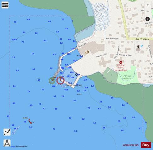 Lameque Marine Chart - Nautical Charts App - Streets