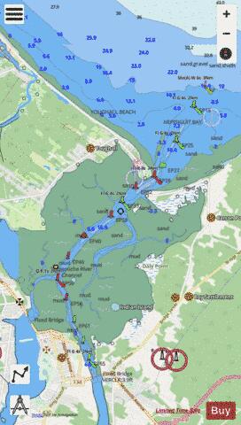 Bathurst Harbour Marine Chart - Nautical Charts App - Streets