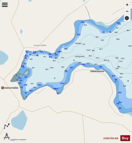 Buffett Harbour Marine Chart - Nautical Charts App - Streets