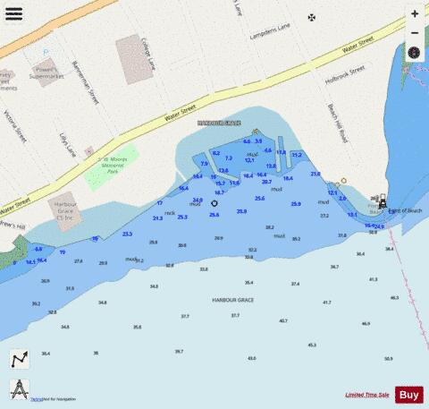 Fish Plant/Conserverie de poisson Marine Chart - Nautical Charts App - Streets