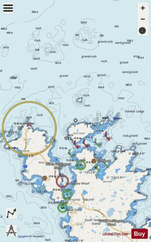 Twillingate Harbour Marine Chart - Nautical Charts App - Streets