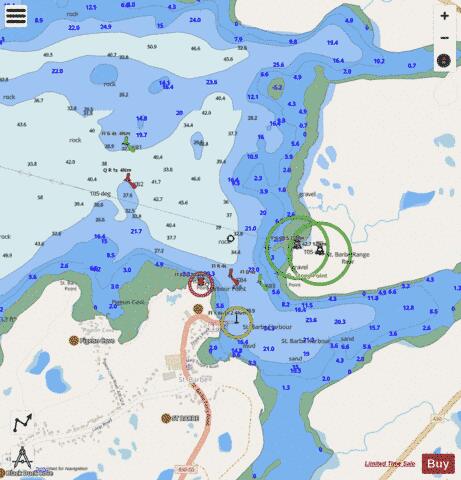 CA_CA576587 Marine Chart - Nautical Charts App - Streets