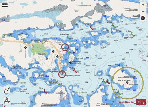 Burgeo Marine Chart - Nautical Charts App - Streets