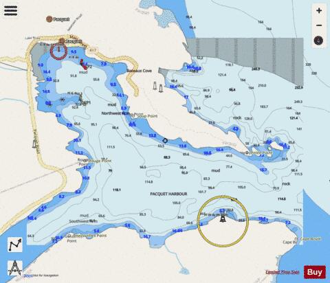 CA_CA576643 Marine Chart - Nautical Charts App - Streets